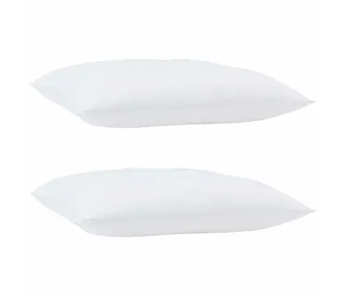 Spilveni 2 Pcs Balta 70 X 90 Cm Vidaxl