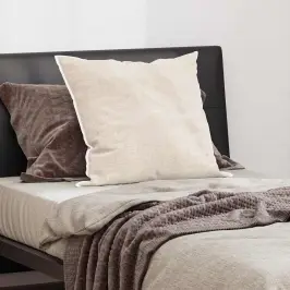 Spilvens Ar Spilvenu Balts Poliesters Vidaxl