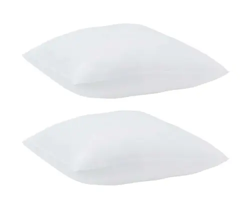 Spilveni 2 Pcs Balta 40 X 40 Cm 85Gsm 100% Poliesters Vidaxl