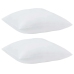 Spilveni 2 Pcs Balta 50 X 50 Cm 85Gsm 100% Poliesters Vidaxl