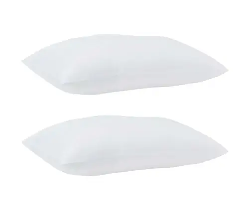 Spilveni 2 Pcs Balta 50 X 70 Cm 85Gsm 100% Poliesters Vidaxl