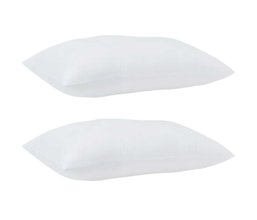 Spilveni 2 Pcs Balta 50 X 75 Cm 85Gsm 100% Poliesters Vidaxl