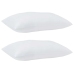 Spilveni 2 Pcs Balta 50 X 75 Cm 85Gsm 100% Poliesters Vidaxl
