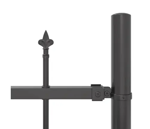 Sodo Tvora Pilka 170 X 150 Cm Milteliniu Būdu Dengtas Plienas