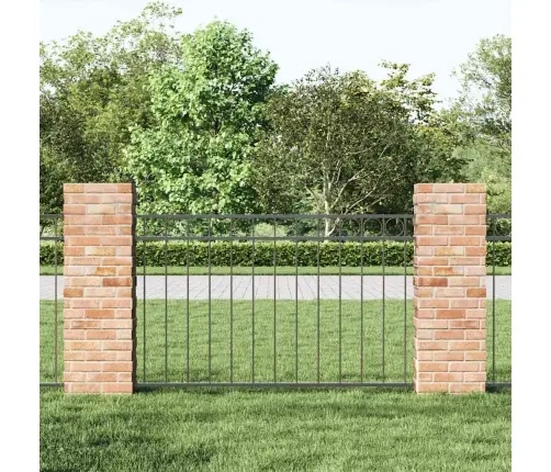 Sadzīves Paneļa Pelēks 1,7X1 M Tērauds Vidaxl