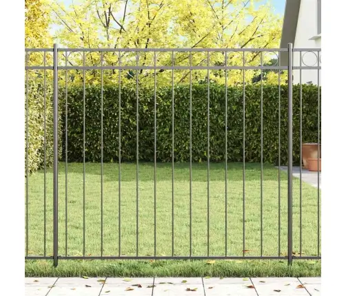 Žoga Panelis Pelēks 1,7X1,2 M Tērauds Vidaxl