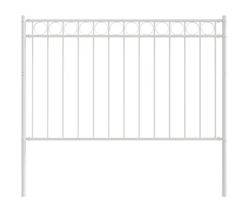 Tvorelių Elementas Balta 170 X 130 Cm Plienas