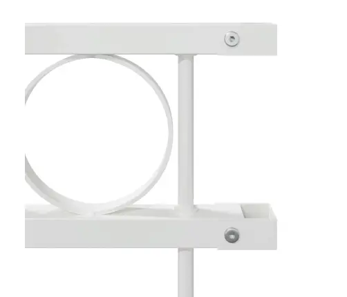 Žogs Panelis Balts 1,7X1,2 M Tērauds Vidaxl