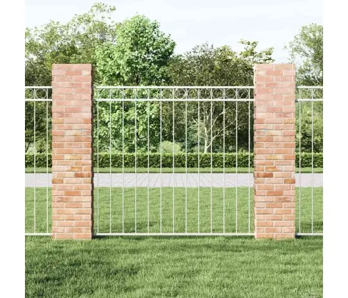 Žogs Balts 1,7X1,5 M Tērauds Vidaxl