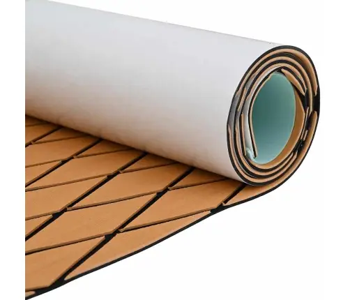 Paadi Põrand Pruun Ja Must 190 X 70 Cm Eva Vaht