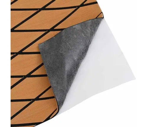 Paadi Põrand Pruun Ja Must 190 X 70 Cm Eva Vaht