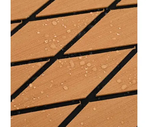 Paadi Põrand Pruun Ja Must 190 X 70 Cm Eva Vaht