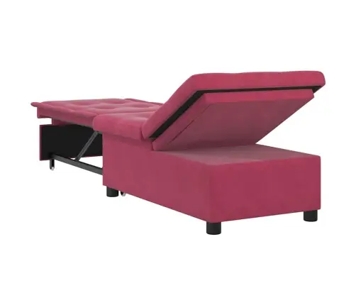 Sofa-Lova Vyno Raudonumo 67 X 194 X 38 Cm Aksomas