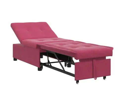 Sofa-Lova Vyno Raudonumo 67 X 194 X 38 Cm Aksomas