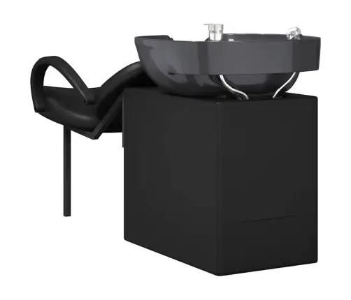 Šampūno Kėdė Juoda 63 X 141 X 92 Cm Pvc