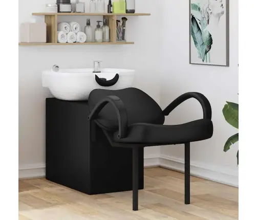 Šampūno Kėdė Juoda Ir Balta 63 X 141 X 92 Cm Pvc