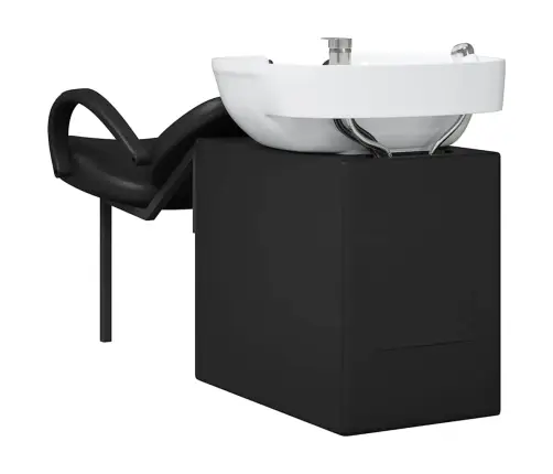 Šampūno Kėdė Juoda Ir Balta 63 X 141 X 92 Cm Pvc