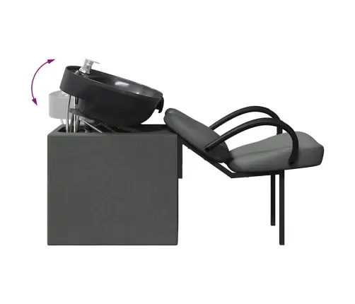 Šampooni Tool Tumehall Ja Must 63 X 141 X 92 Cm Kangas