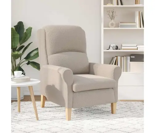 Ergonomisks Krēsls Gaiši Pelēks Poliesters, Koks Standarta Vidaxl