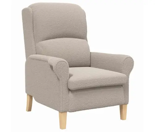 Ergonomisks Krēsls Gaiši Pelēks Poliesters, Koks Standarta Vidaxl