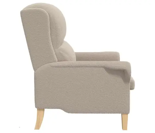 Ergonomisks Krēsls Gaiši Pelēks Poliesters, Koks Standarta Vidaxl