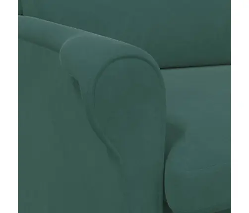 Tumši Zaļais Atzveltnes Krēsls Tumši Zaļš Audums Ar Koka Kājām Vidaxl Tumši Zaļais Atzveltnes Krēsls Tumši Zaļš Audums Ar Koka Kājām Vidaxl