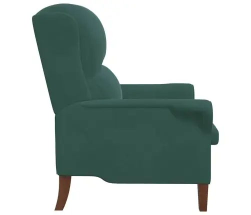 Tumši Zaļais Atzveltnes Krēsls Tumši Zaļš Audums Ar Koka Kājām Vidaxl Tumši Zaļais Atzveltnes Krēsls Tumši Zaļš Audums Ar Koka Kājām Vidaxl