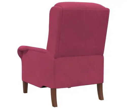 Krėslas Vyno Raudonumo 76 X 94 X 102 Cm Aksomas