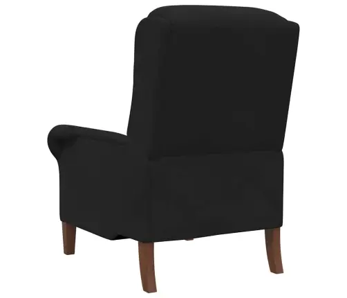 Krėslas Juoda 76 X 94 X 102 Cm Aksomas
