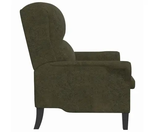 Mūsdienīgs Atzveltnes Krēsls Armijas Zaļš Audums, Koks Vidējs Vidaxl Mūsdienīgs Atzveltnes Krēsls Armijas Zaļš Audums, Koks Vidējs Vidaxl