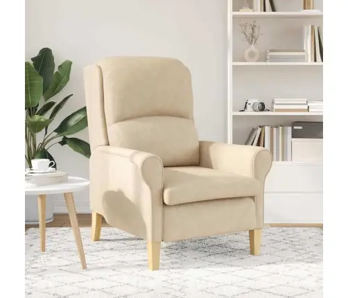 Krėslas Kreminė 76 X 94 X 102 Cm Mikropluoštas