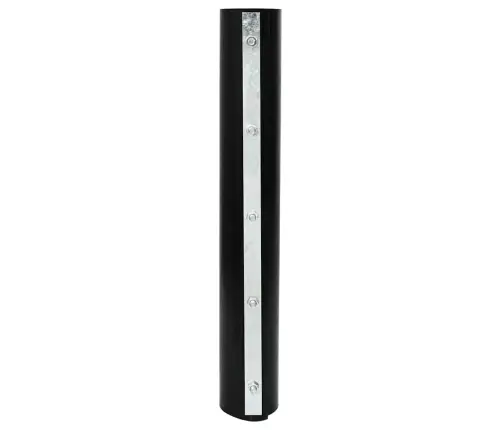 Sakņu Barjera Melna 0.7 X 5 M Hdpe Vidaxl