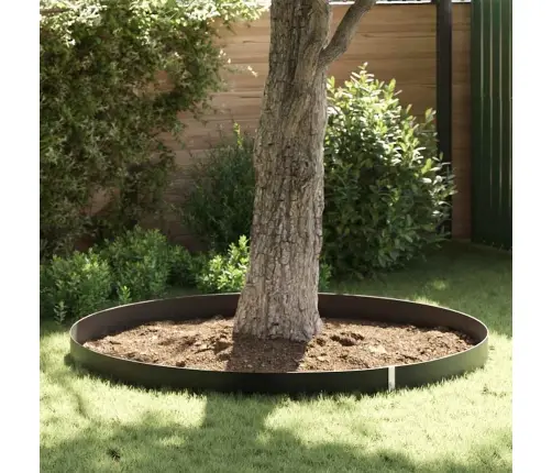 Sakņu Barjera Melna 1 X 5 M Hdpe Vidaxl