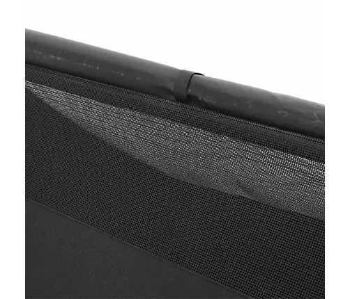 Suns Māja Melnā Krāsā, Oxford Audums Un Tērauds Vidaxl