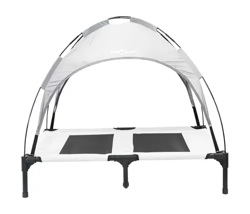 Koeravoodi Hõbehall 92 X 77 X 82,5 Cm Teras