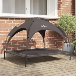 Suņu Gulta Brūna 104 X 86 X 84,5 Cm Tērauds Vidaxl