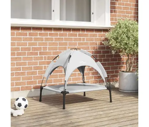 Koeravoodi Hõbehall 63 X 49,5 X 60 Cm Teras