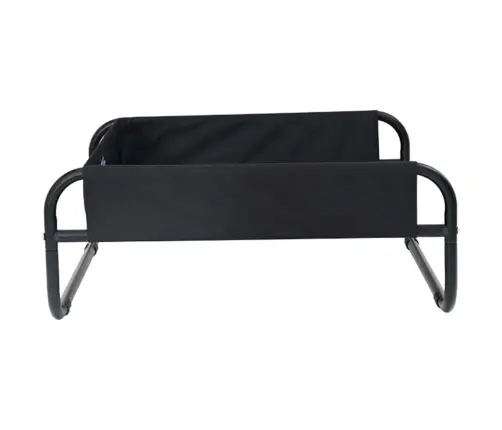 Šuo Lova Juoda 75 X 75 X 30 Cm Plienas