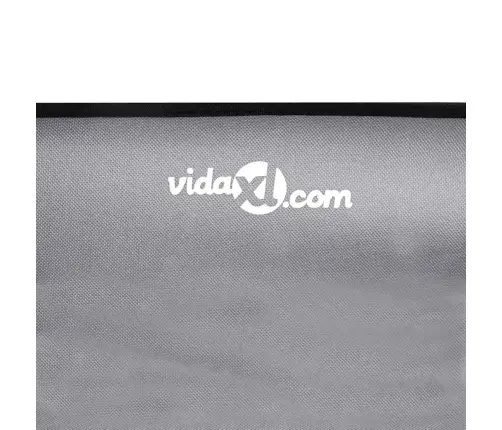 Pacelta Suņu Gulta Gaiši Pelēks S Oxford Audums Un Tērauds Vidaxl