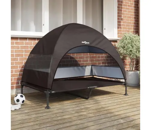 Üles Tõstetud Koera Voodi Pruun 127 X 81 X 108 Cm