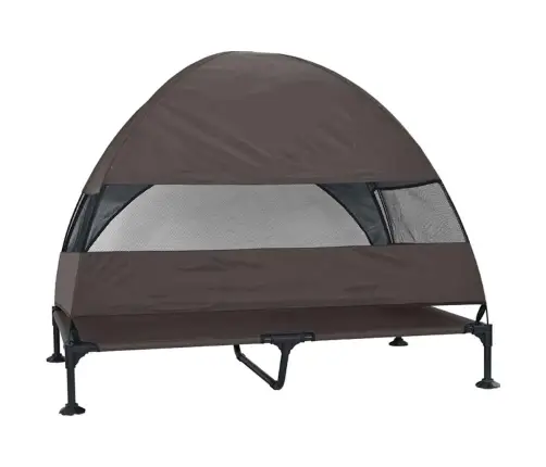 Üles Tõstetud Koera Voodi Pruun 127 X 81 X 108 Cm