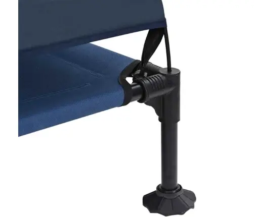 Paaugstināta Suņu Gulta Ar Noņemamu Jumtu Tumši Zila Xl Tērauds Vidaxl