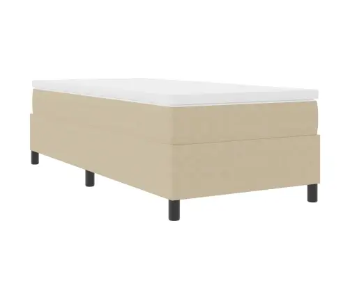 Kaste Pavasara Gulta Gaiši Zaļa Pelēka 80X200 Cm Korduroja Audums Vidaxl