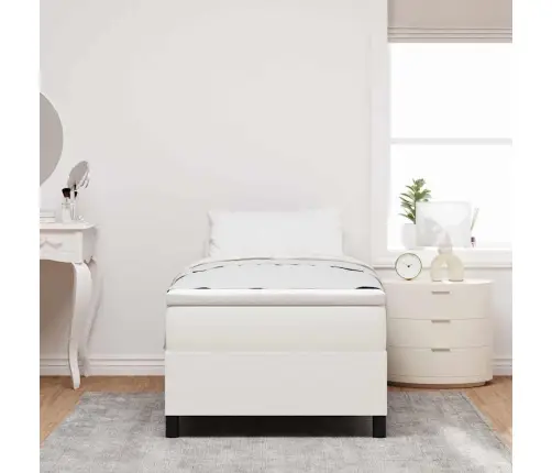 Kiemas Lova Kreminė 100 X 200 Cm Kordūrinė Medžiaga