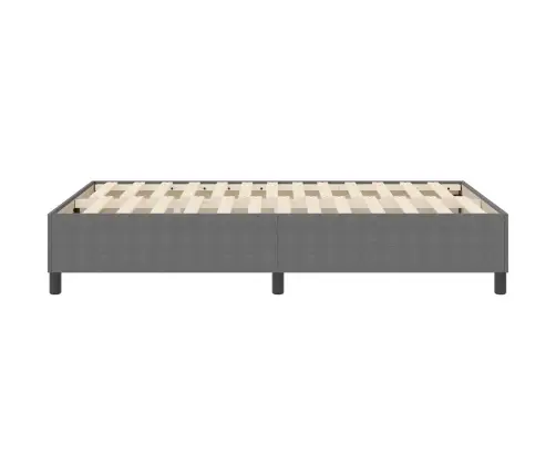 Box Spring Gulta Gaiši Pelēks 120X200 Cm Korduroja Audums Vidaxl