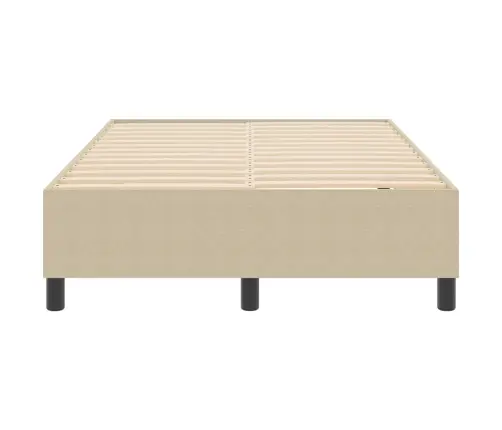 Boksspring Gulta Gaiši Zaļa Pelēka 120X200 Cm Korduroja Audums Vidaxl