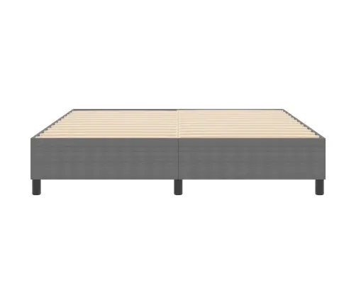 Box Spring Gulta Gaiši Pelēka Super Karalis Korduroja Audums Vidaxl