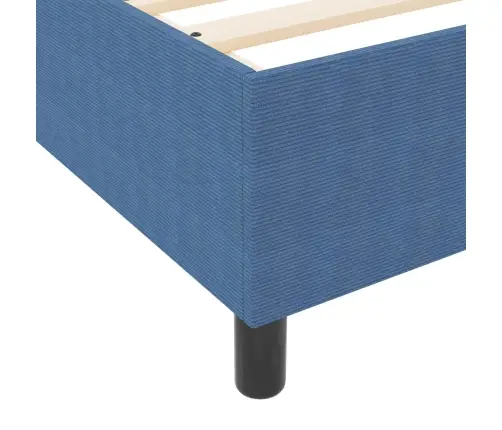 Platforminės Lovos Rėmas Mėlyna 200 X 200 Cm Audinys