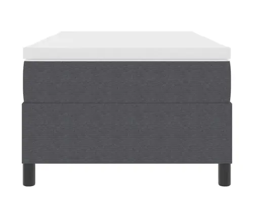 Kiemas Lova Tamsiai Pilka Ir Balta 90 X 200 Cm