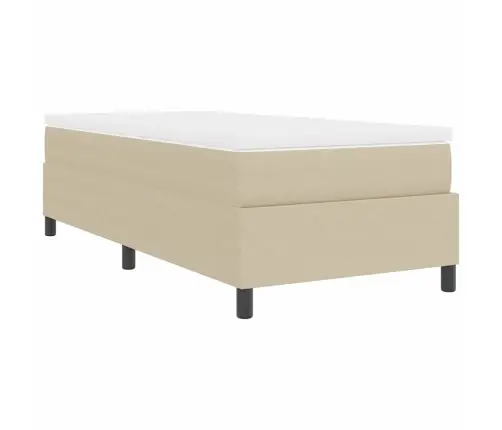 Gultas Pamats Ar Matraici Gaiši Zaļā Un Pelēkā Krāsā, 90 X 200 Cm, Mīksts Korduroja Audums Vidaxl